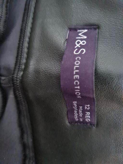 Buy & Sell West Midlands Birmingham - Photos for Ladies M&S Faux Leather Jeggings / Trousers