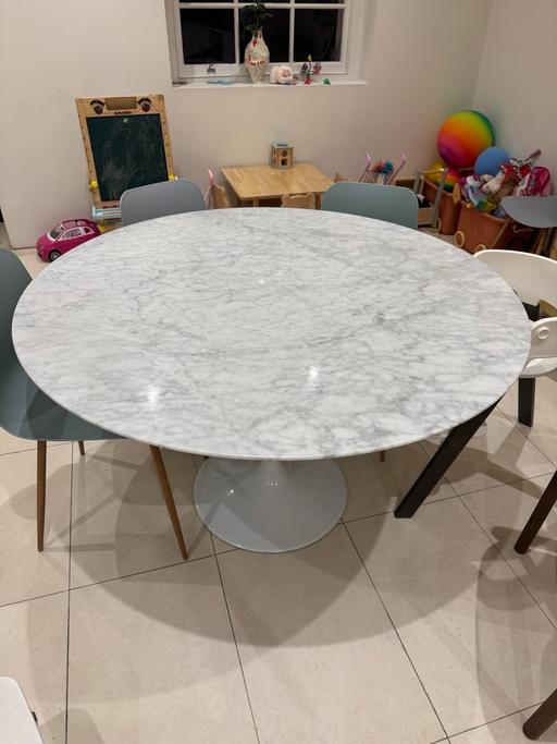 Buy & Sell North West London Hampstead - North West London - Photos for Oval marble table