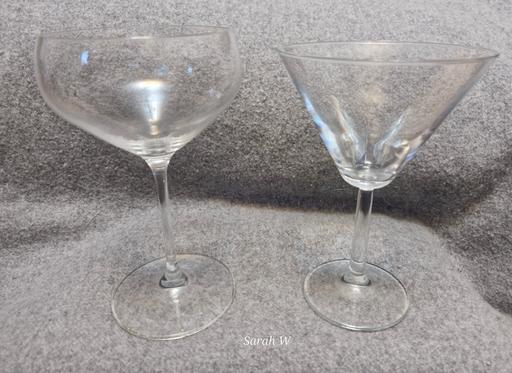 Buy & Sell Essex Basildon - Photos for 2 x Cocktail 🍸 Glasses £2.50