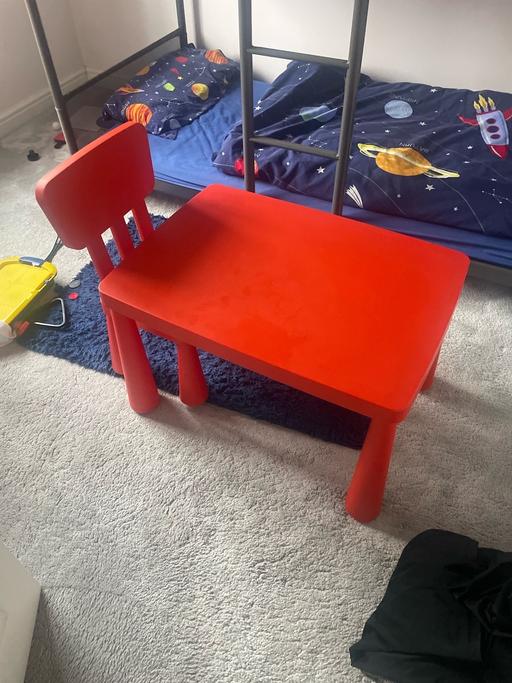 Buy & Sell West Midlands Birmingham - Photos for IKEA kids table and chair