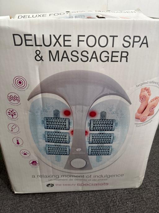 Buy & Sell South Yorkshire Rotherham - Photos for Deluxe foot spa & massager