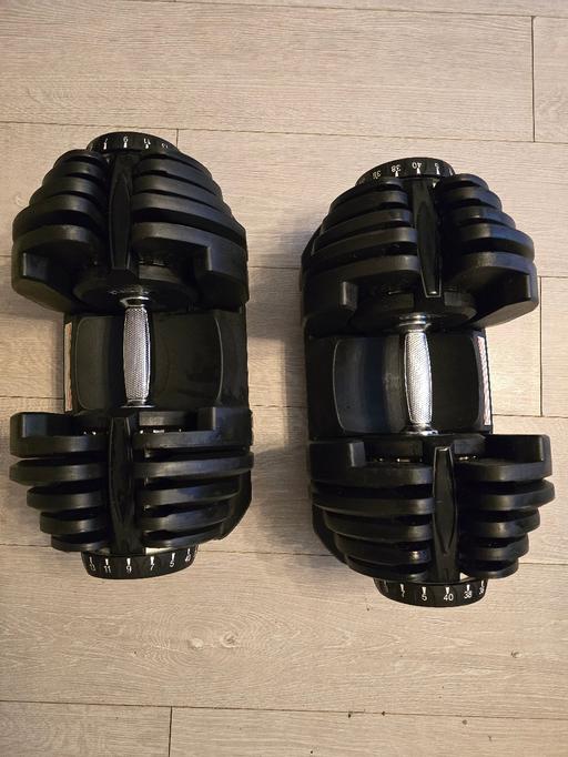 Buy & Sell East London Walthamstow - East London - Photos for Adjustable 40kg Dumbbells