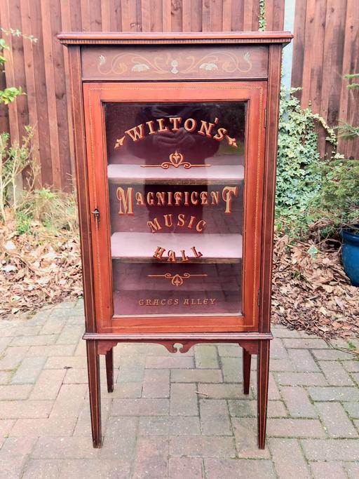 Buy & Sell Hertfordshire East Hertfordshire - Photos for Late Victorian / Edwardian Display Cabinet