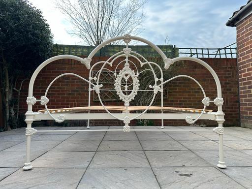 Buy & Sell Surrey Spelthorne - Photos for Ashley Cast Iron Double Bed Frame