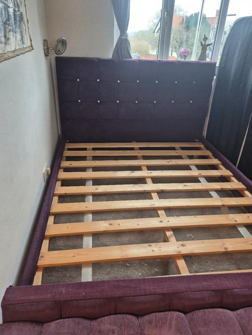 Buy & Sell Essex Thurrock - Essex - Photos for King Size Bed with Ottoman