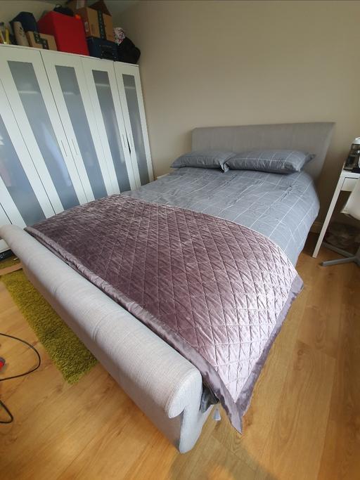 Buy & Sell Shropshire Telford and Wrekin - Photos for Dreams Double Sleigh Bed + Mattress