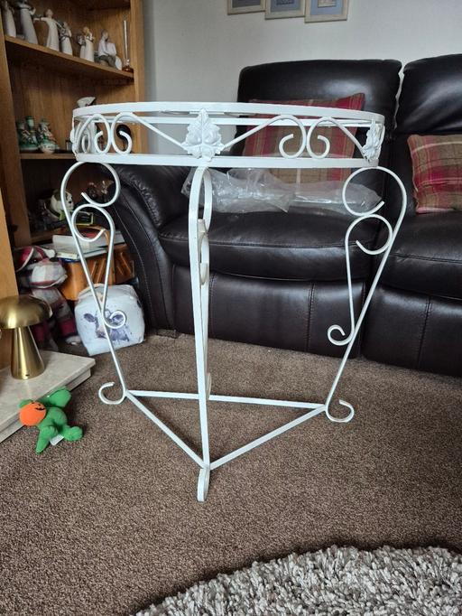 Buy & Sell West Midlands Dudley - Photos for Half moon Wrought Iron Table