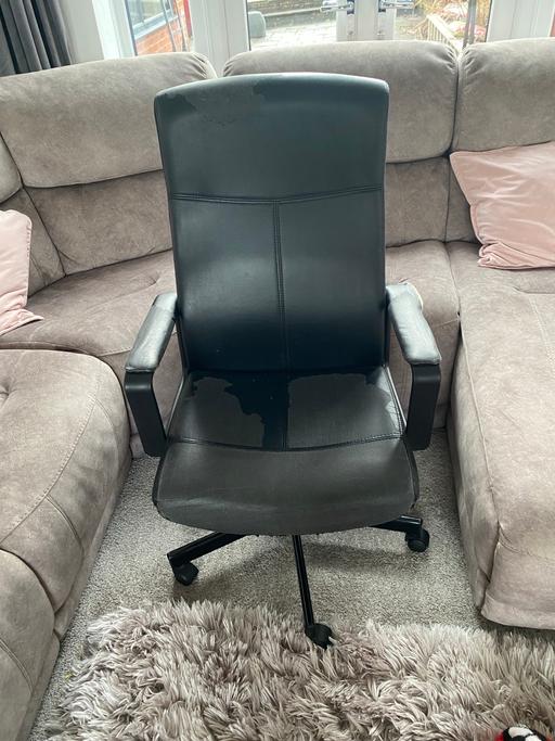 Buy & Sell Lancashire Ribble Valley - Photos for Comfortable IKEA OFFICE CHAIR(used) 