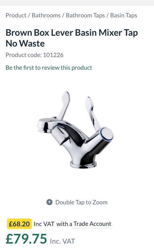 Buy & Sell North West London Alperton - North West London - Photos for Basin Mixer Tap **CHEAP**