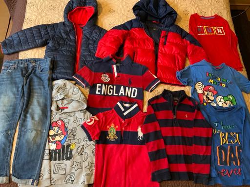 Buy & Sell South East London Southend - South East London - Photos for Bundle boys clothes 5-6 y RalphLauren,Mario