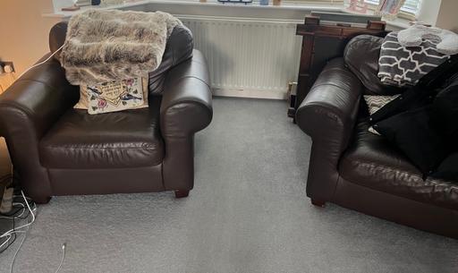 Buy & Sell West Midlands Sandwell - Photos for NEEDS TO GO - Leather Sofa