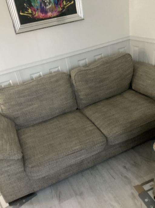 Buy & Sell Merseyside Knowsley - Photos for 3 seater sofa beige very good sofa