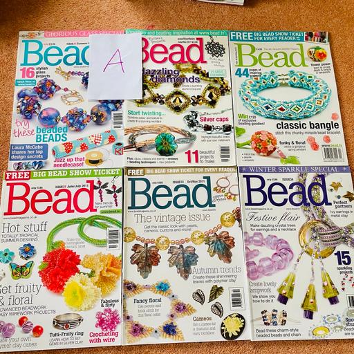 Buy & Sell Dorset Bournemouth, Christchurch and Poole - Photos for 6 Bead Jewelry Fruity Floral Bling Magazines