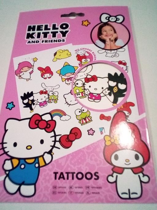 training Lincolnshire East Lindsey - Photos for new pack of Hello kitty TATTOOS set