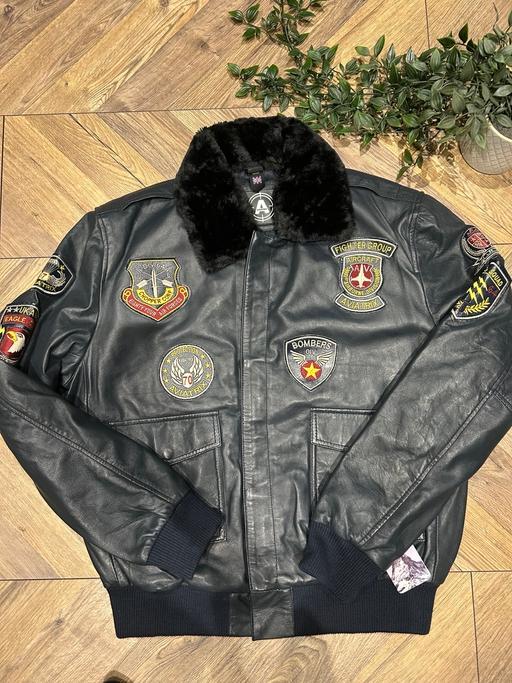 Buy & Sell Bexley Barnehurst - Bexley - Photos for Vintage Aviatrix Biker Real Leather Jacket