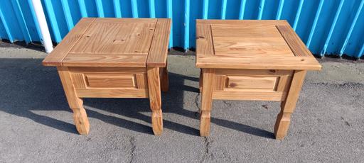 Buy & Sell Staffordshire South Staffordshire - Photos for 2 x Corona Pine Side / Lamp Tables