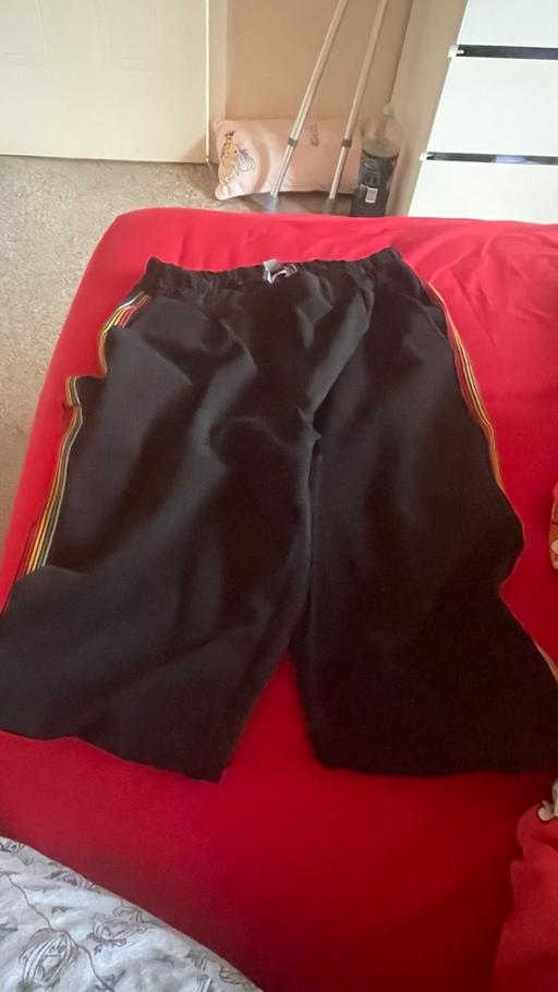 Buy & Sell Hampshire Portsmouth - Photos for Black trousers with a rainbow stripe