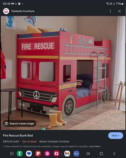 Buy & Sell West Midlands Birmingham - Photos for bunk bed fire truck