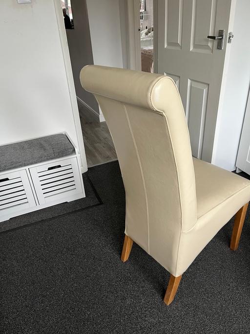 Buy & Sell Kent Thanet - Photos for Leather bedroom / dining chair