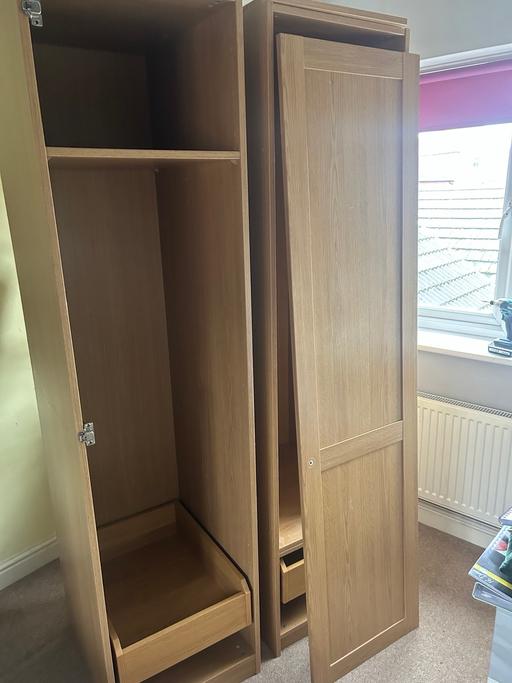 Buy & Sell Staffordshire Tamworth - Photos for 2 ikea pax wardrobes with doors