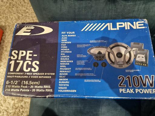 Vehicles West Midlands Birmingham - Photos for BRAND NEW ALPINE SPE-17CS COMPONENT SPEAKERS