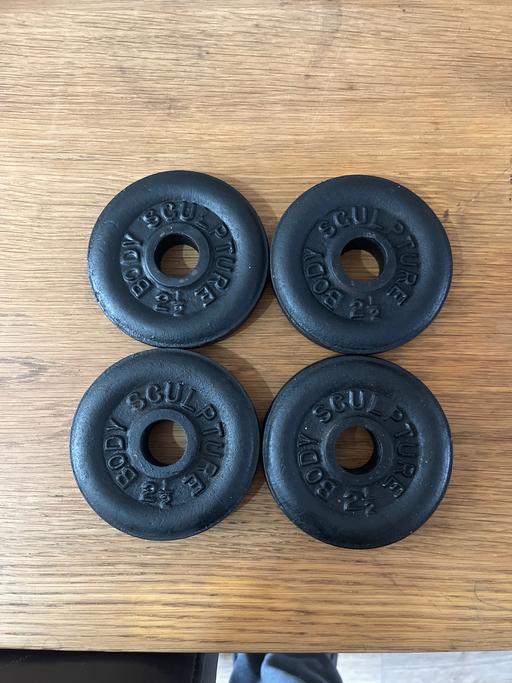 Buy & Sell West Northamptonshire Middleton Cheney - West Northamptonshire - Photos for 4x 2-1/2Lb iron weight plates