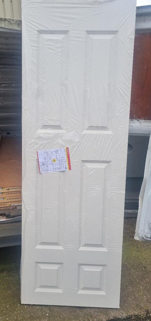 Vehicles West Midlands Sandwell - Photos for White Primed 6 Panel Textured FD30 Fire Door