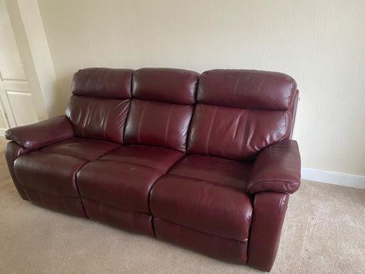 Buy & Sell Lancashire Blackpool - Photos for 3 piece leather suite