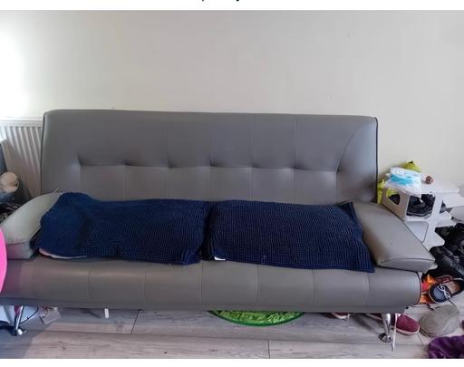 Buy & Sell Greater Manchester Bury - Photos for Grey sofa bed couch