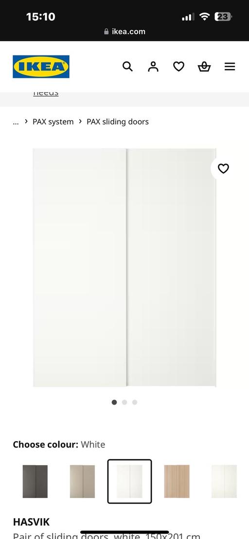 Buy & Sell Merseyside Wirral - Photos for IKEA double sliding doors