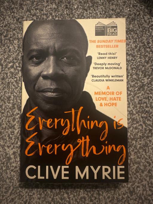 Buy & Sell South West London Kingston upon Thames - Photos for Everything is Everything - Clive Myrie