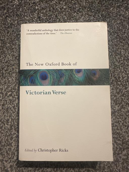 Buy & Sell South West London Berrylands - South West London - Photos for The New Oxford Book of Victorian Verse