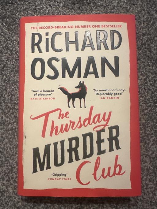 Buy & Sell South West London Norbiton Kingston Upon - Thames - Photos for The Thursday Murder Club - Richard Osman