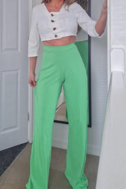 Buy & Sell West Midlands Walsall - Photos for prettylittething size 6 green trousers summer