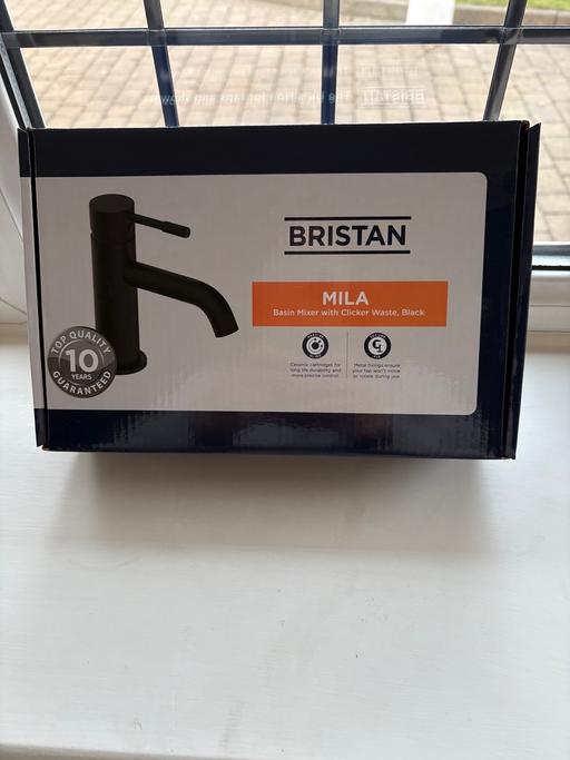 Buy & Sell Greater Manchester Manchester - Photos for Bristan MILA Basin Mixer Tap with waste BLACK