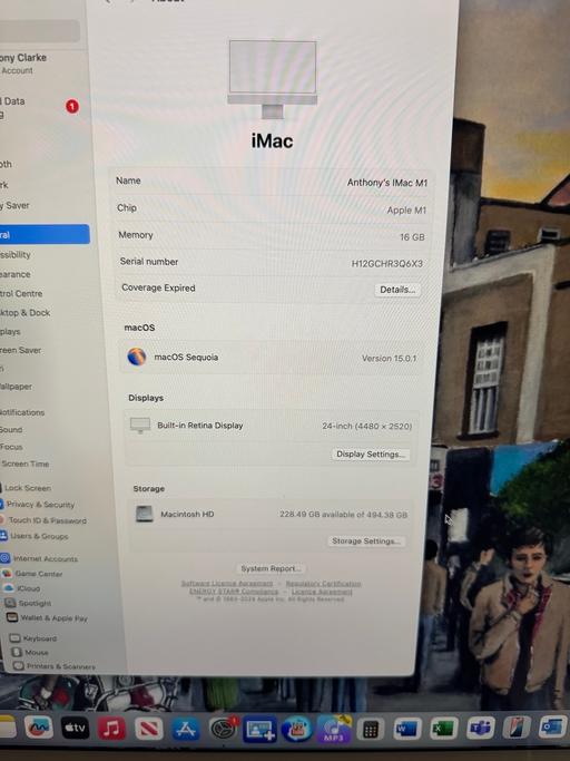 Buy & Sell Greater Manchester Wigan - Photos for Apple iMac 24” M1