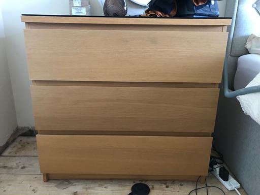 Buy & Sell Staffordshire Lichfield - Photos for 2 x £30 IKEA Malm 3-drawer Chests (£50 pair)