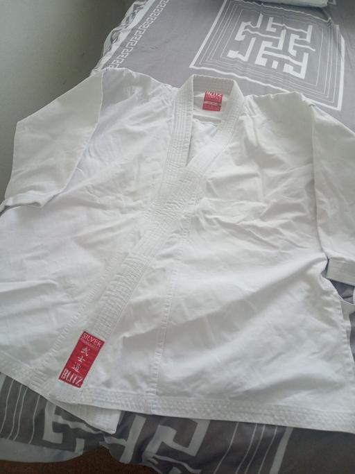 Buy & Sell Worcestershire Bromsgrove - Photos for blitz silver karate gi