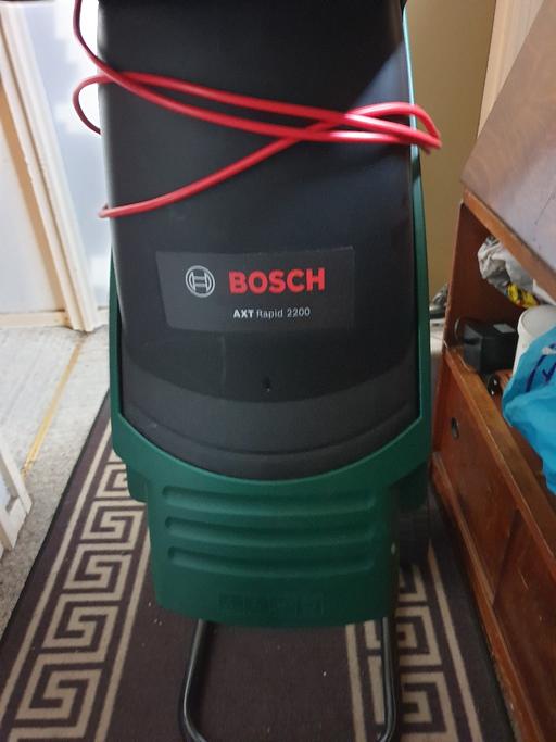 Buy & Sell Worcestershire Redditch - Photos for Bosch AXTRapid 2200 wood Shredder