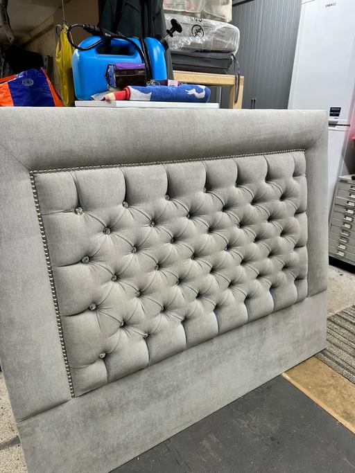 Buy & Sell West Yorkshire Leeds - Photos for Grey Headboard - double