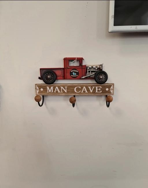 Buy & Sell Leicestershire Leicester - Photos for Man Cave Red Truck Coat Hanger