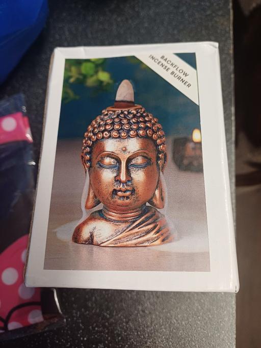 Buy & Sell Lancashire Blackpool - Photos for Buddha Backflow Incense Burner New Boxed