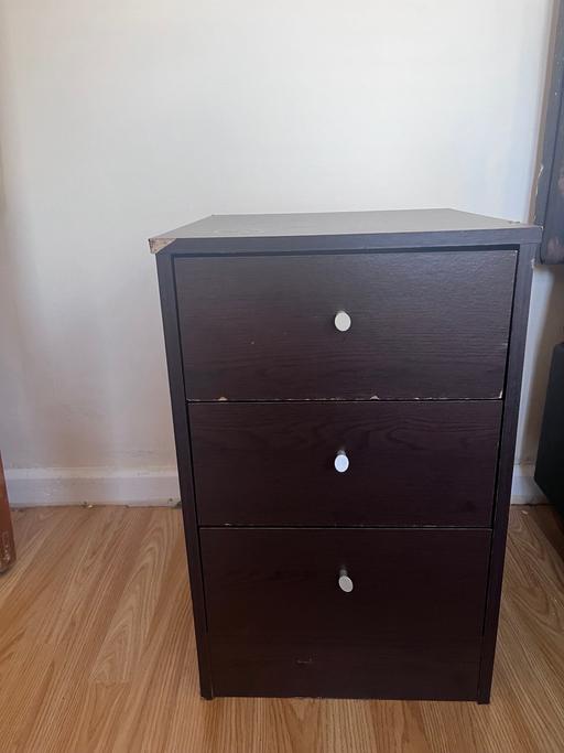 Buy & Sell Derbyshire Derby - Photos for Beside table and chest of drawers