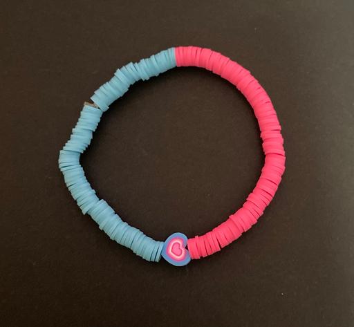 Buy & Sell East London Chase Cross - East London - Photos for Pink and blue kids clay bead bracelet.