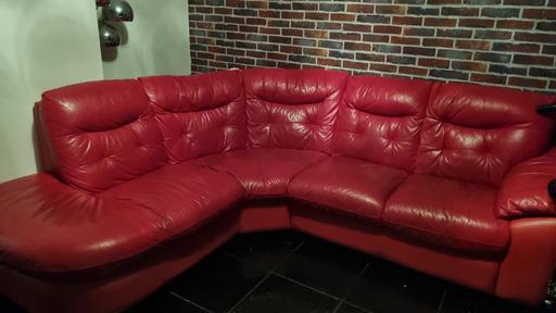 Buy & Sell East London Harold Park - East London - Photos for red corner leather sofa