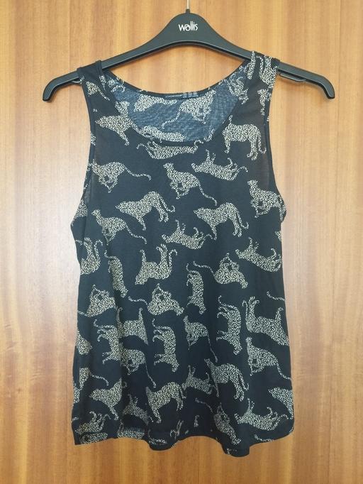 Buy & Sell South Lanarkshire Stonehouse - South Lanarkshire - Photos for Black brown cheetah print tank top