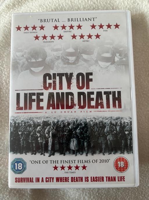 Buy & Sell Shropshire Telford and Wrekin - Photos for City of Life and Death DVD