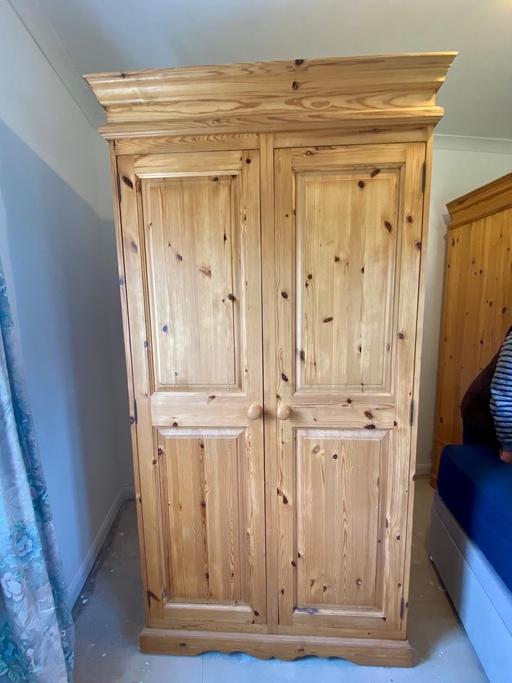 Buy & Sell Cornwall Saint Clether - Cornwall - Photos for Waxed pine wardrobes x 2