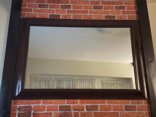 Buy & Sell West London Hillingdon - Photos for Dark Brown Mirror