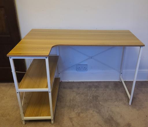 Buy & Sell South West London Merton - Photos for Desk with 2 Tier Storage